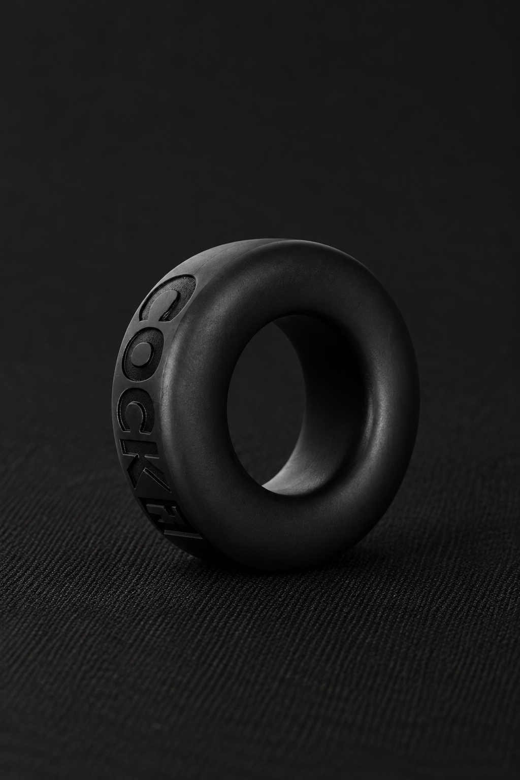 Cock Ring - Smooth Smoosh - Pure Platinum Silicone