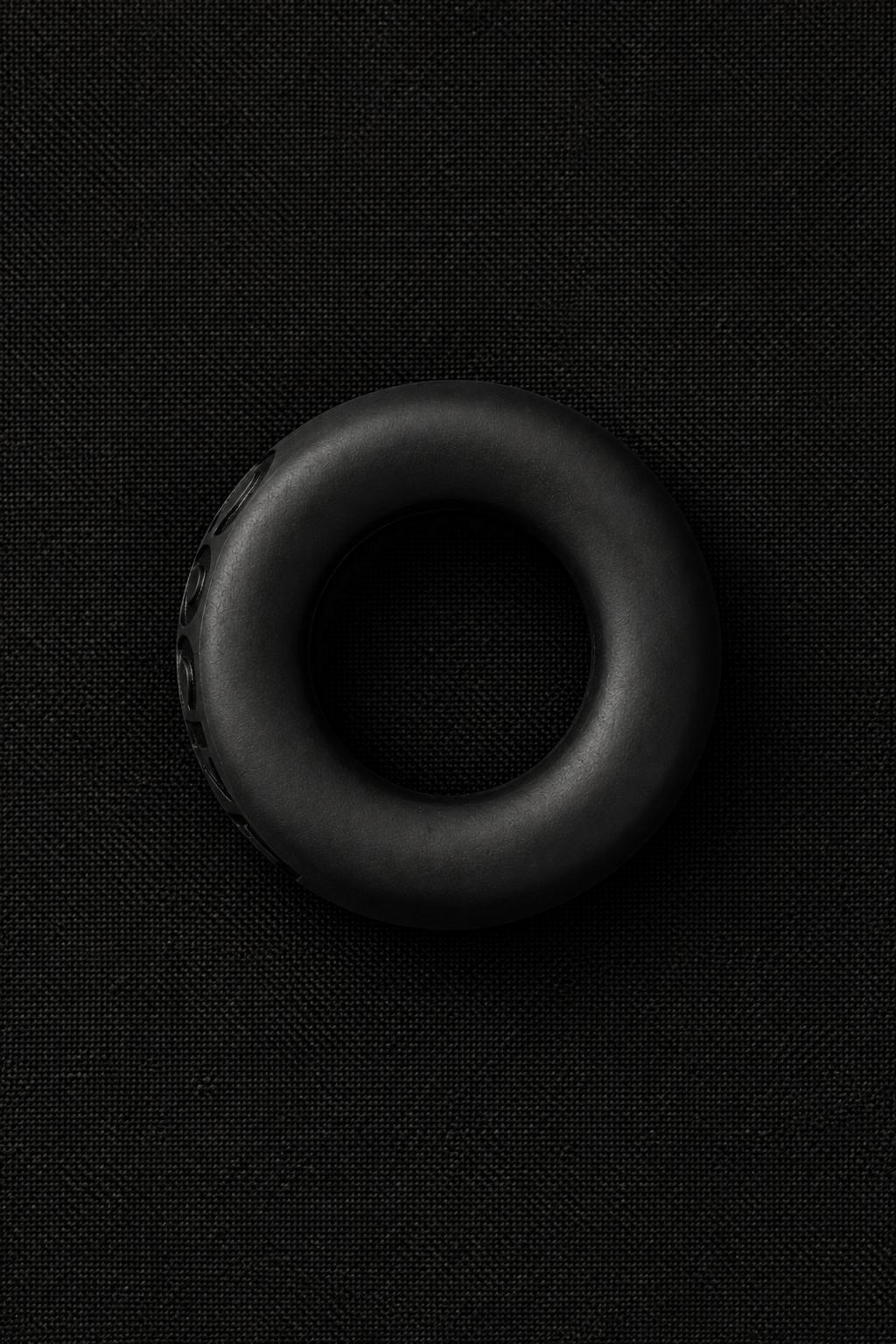 Cock Ring - Smooth Smoosh - Pure Platinum Silicone
