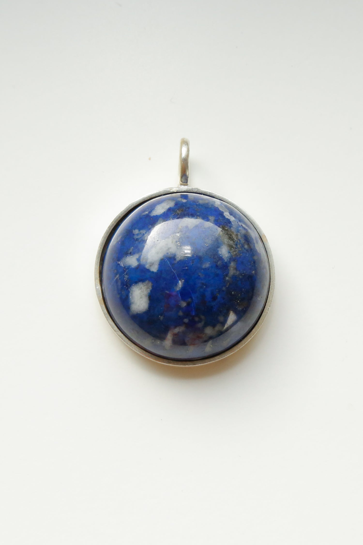 The Royal Blue Sodalite Pendant - The Aristocrate - Round Gemstone 30g
