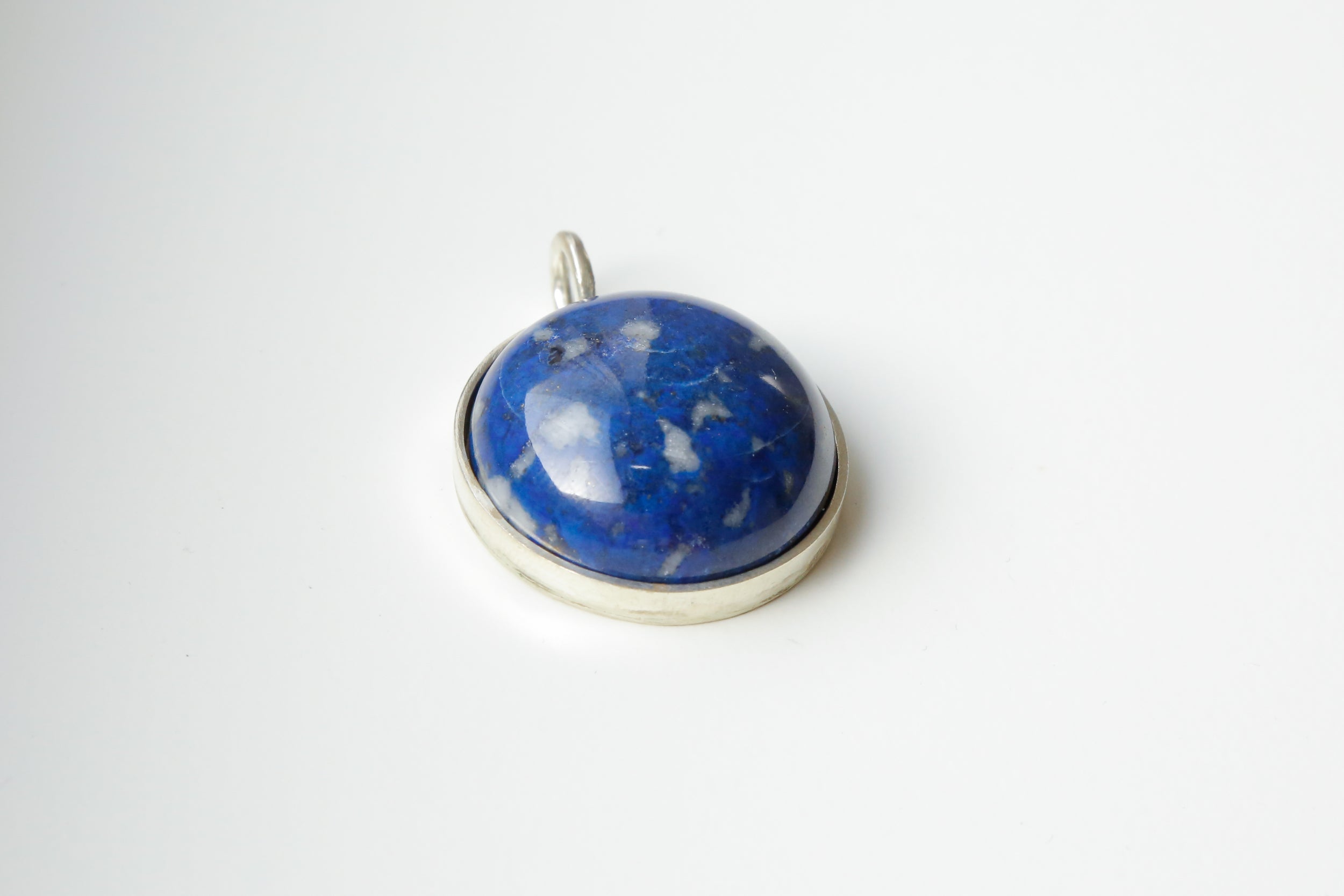 The Royal Blue Sodalite Pendant - The Aristocrate - Round Gemstone 30g