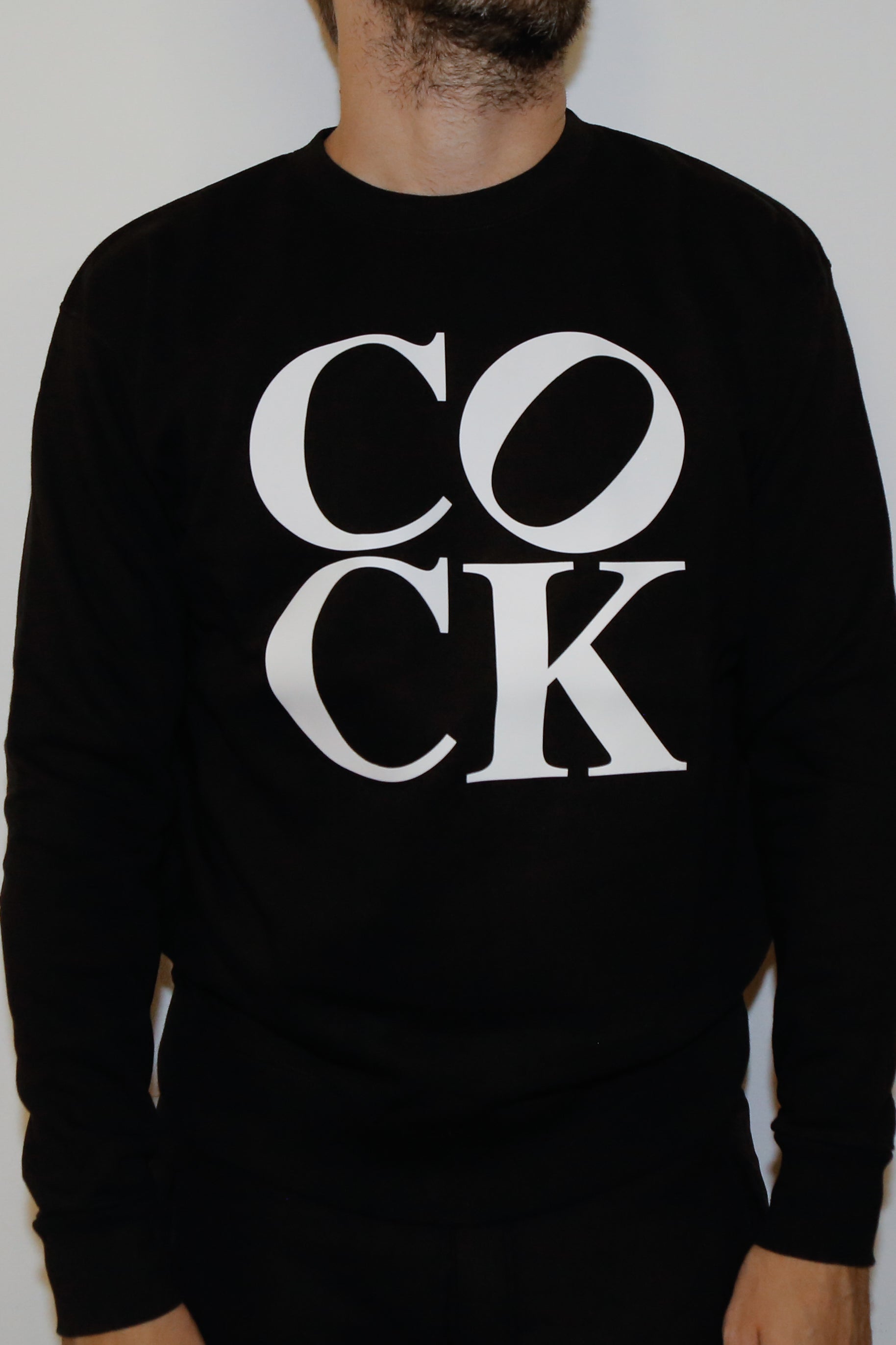 Sweatshirt, Cock - French Terry, Premium Quality