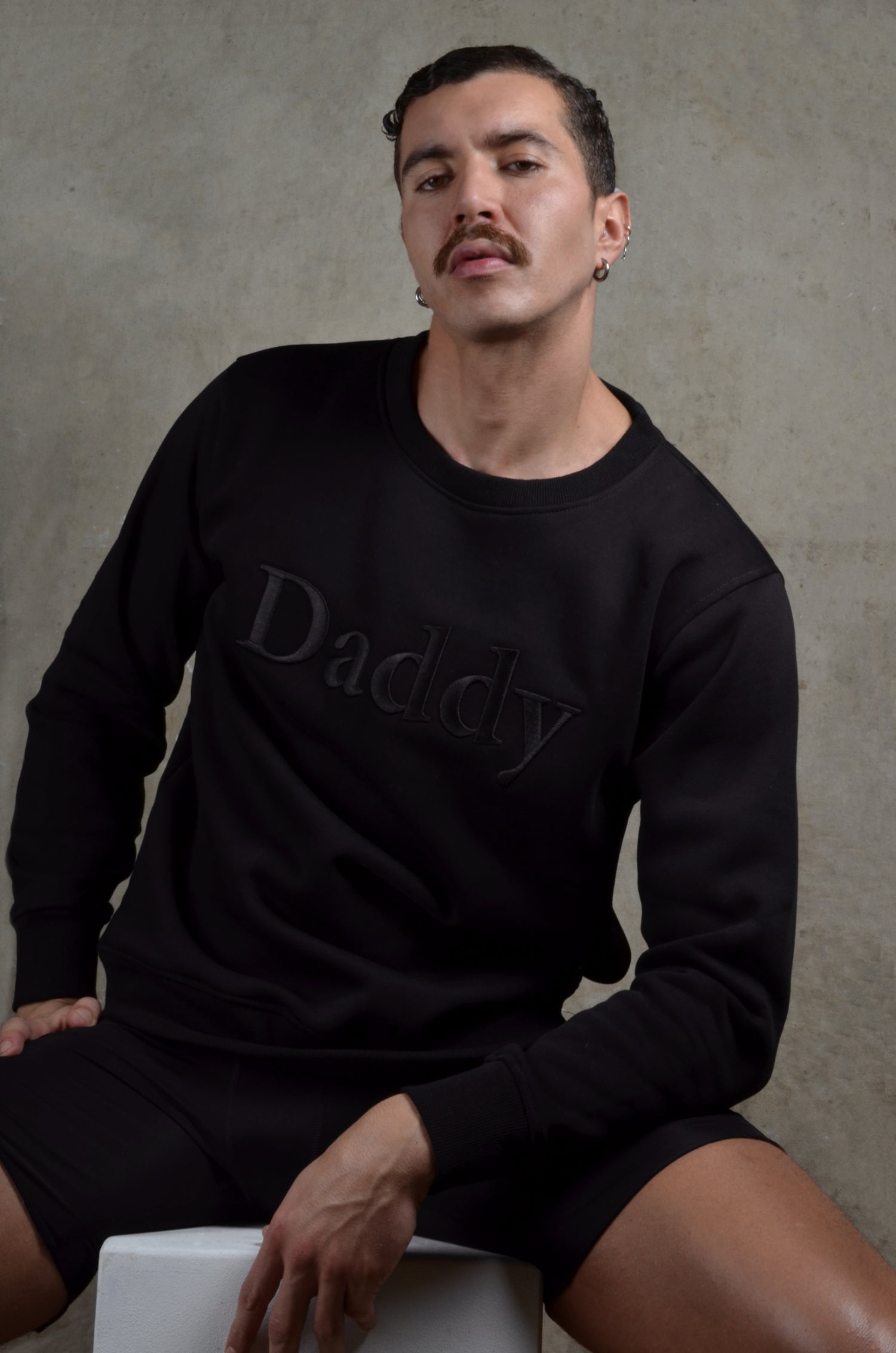 The Original Daddy - Sweatshirt - High Quality Embroidered Application