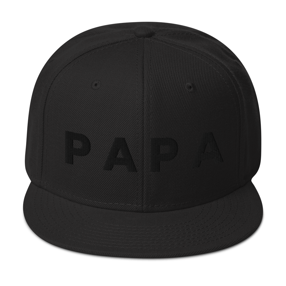 The Original Daddy - Snapback Hat, Papa - Embroidered