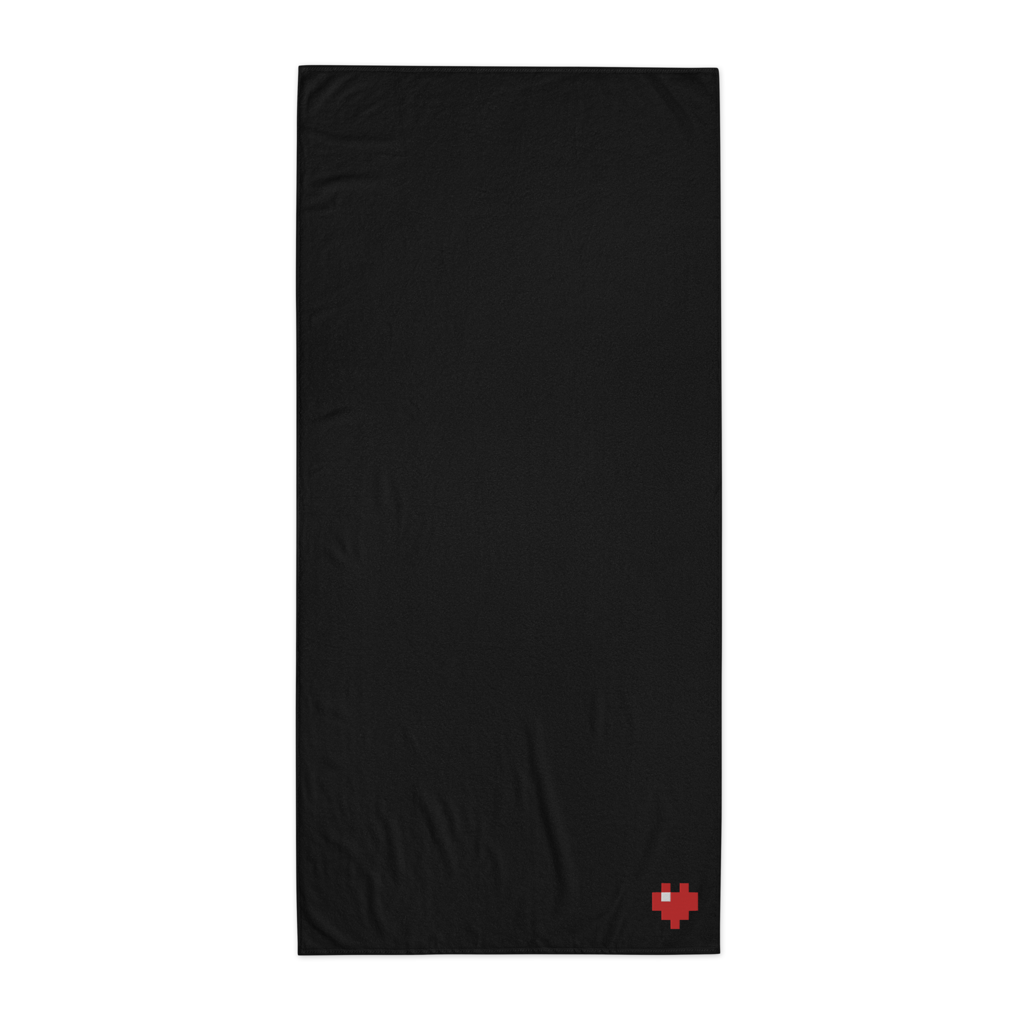 Towel - Pixel Heart - 100% Turkish Cotton