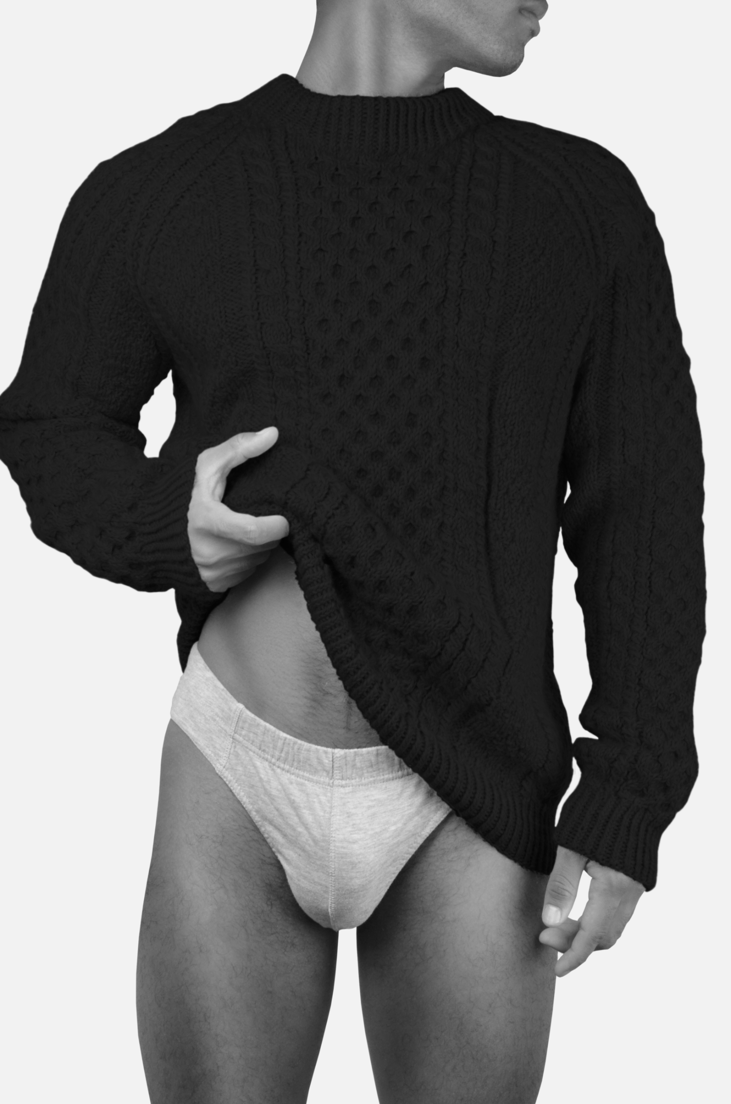Essential Raglan Sweater - All Year Round - 100% Norwegian Wool, Hand-knitted