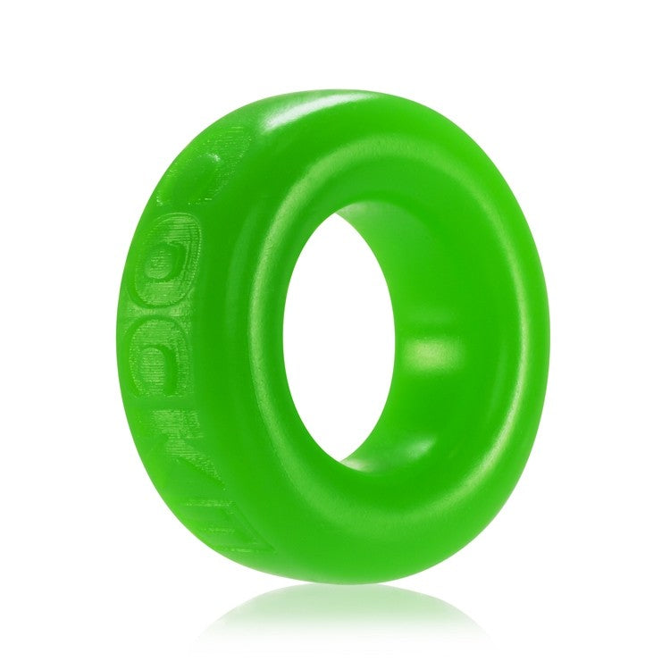Cock Ring - Smooth Smoosh - Pure Platinum Silicone