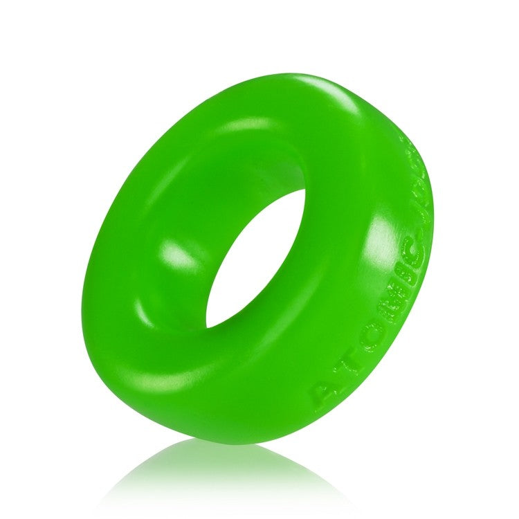 Cock Ring - Smooth Smoosh - Pure Platinum Silicone