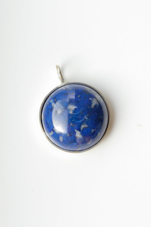 The Royal Blue Sodalite Pendant - The Aristocrate - Round Gemstone 30g