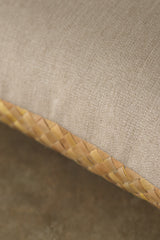 Pillowcase, Natural Sundried - Palmera Leaf
