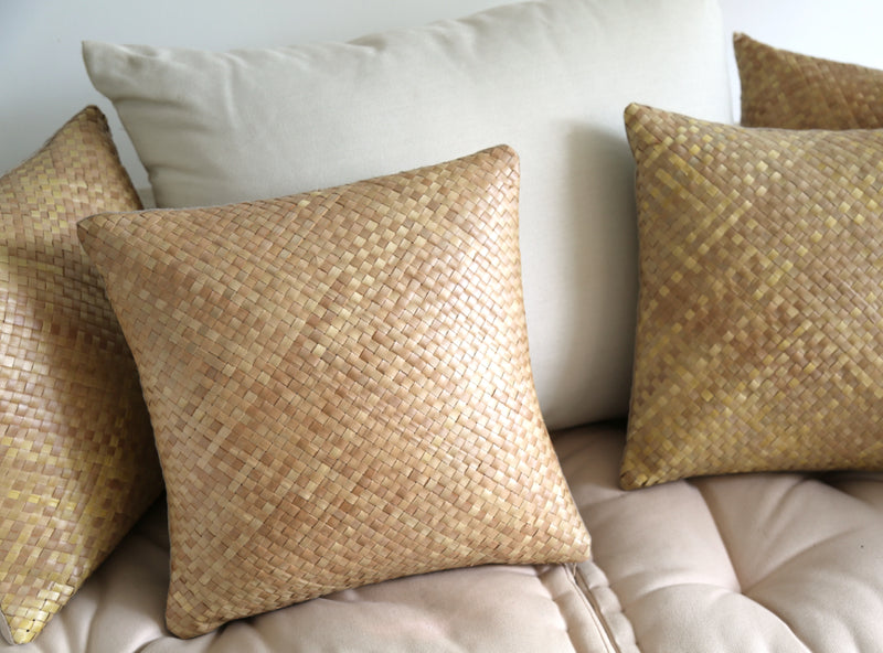 Natural Sundried Palmera Leaf Pillowcase