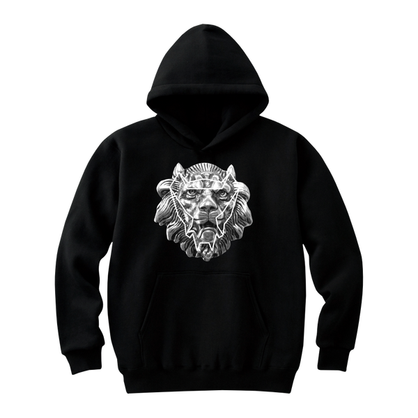 MAYL Wear - Hoodie, The Lion - Black