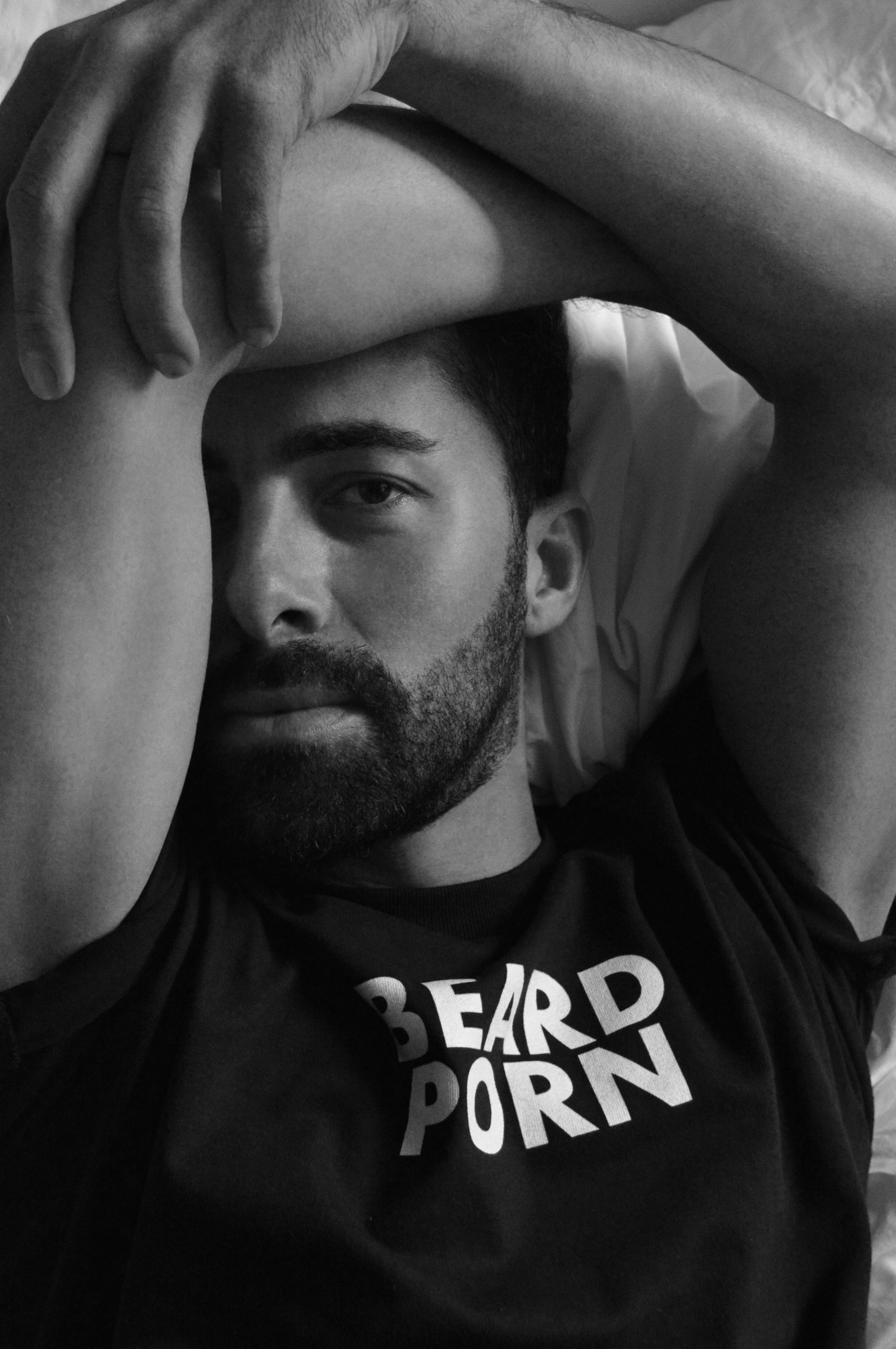 T-shirt, Beard Porn