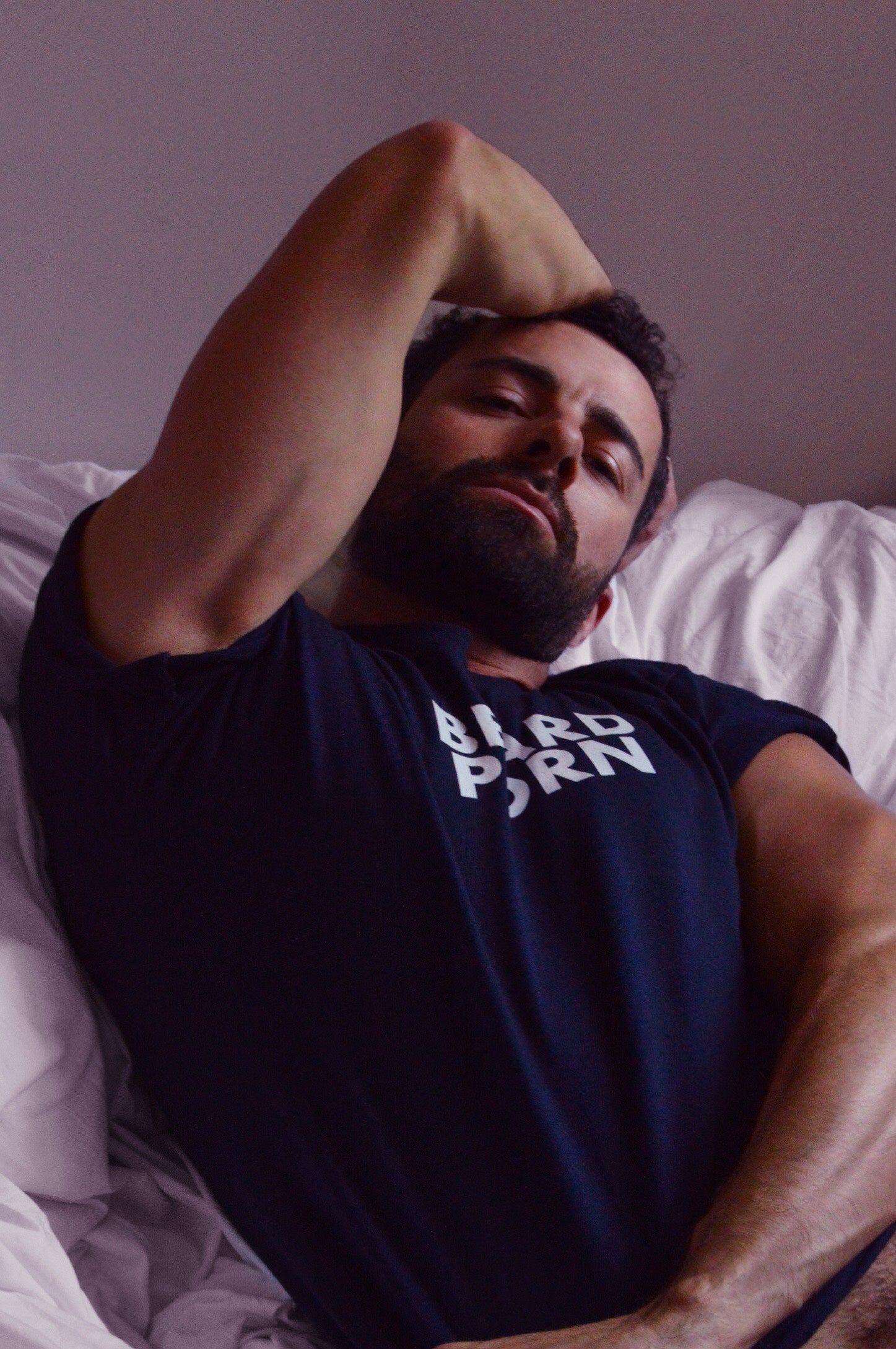 T-shirt, Beard Porn