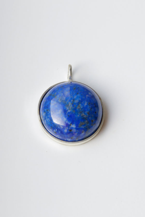 The Sari Sang Lapis Lazuli Pendant - Round Gemstone 30g
