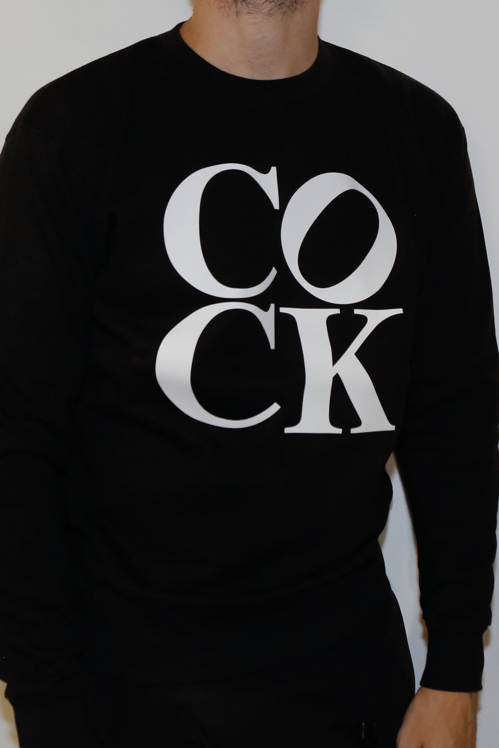 Sweatshirt, Cock - French Terry, Premium Quality