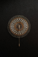 Brooch - Inti Art Jewelry - Sterling Silver, Handcrafted with Horsehair