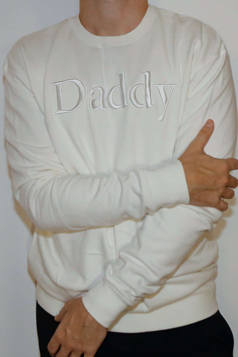 The Original Daddy - Sweatshirt - High Quality Embroidered Application