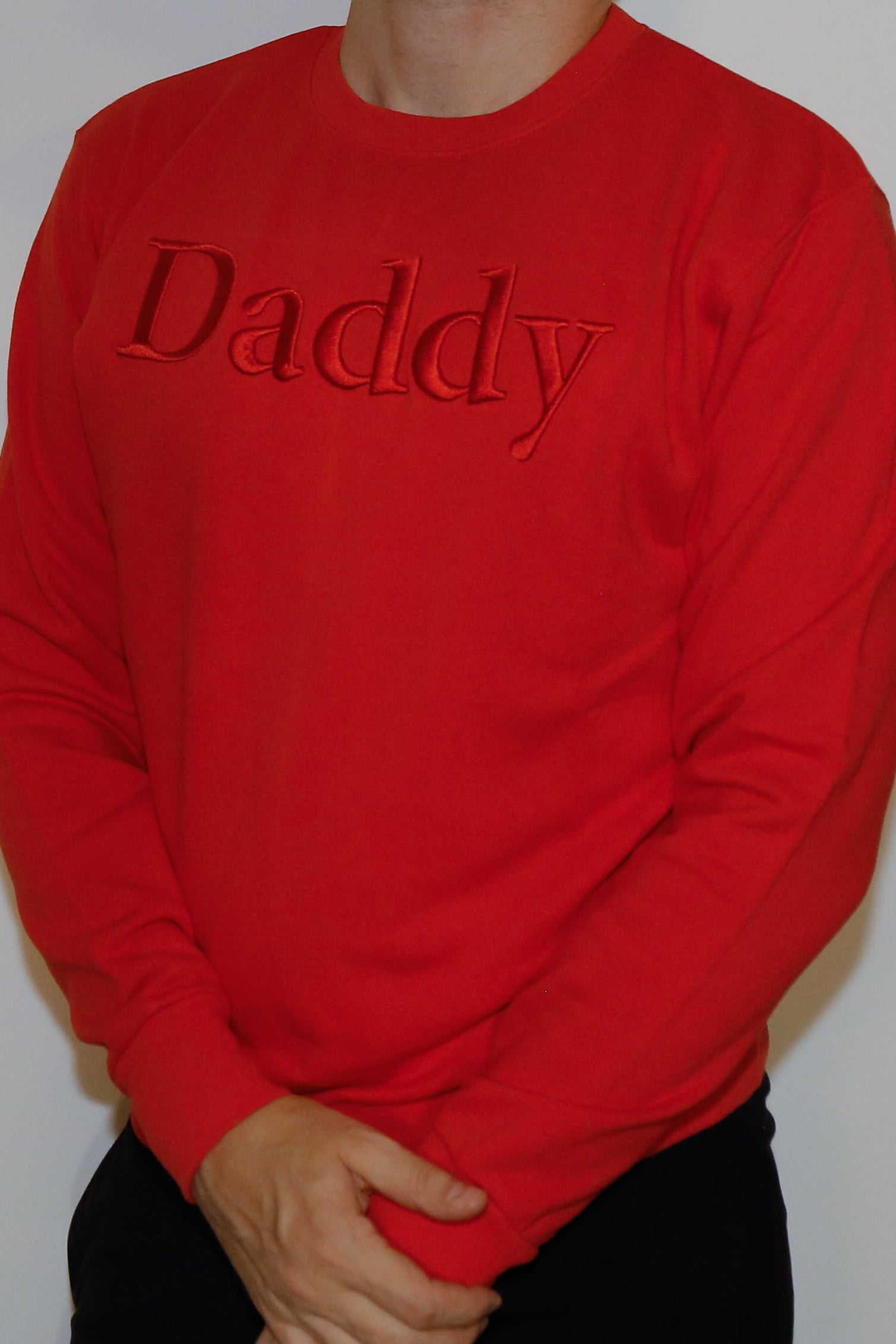 The Original Daddy - Sweatshirt - High Quality Embroidered Application