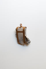 The Mountain Quartz with Pyrite Pendant - Specimen Class Crystal