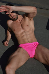 Swimwear Brief, Classic 2 - Hard Candy - Luminous Pink