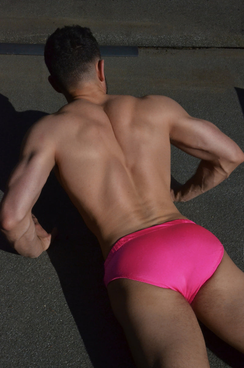 Swimwear Brief, Classic 2 - Hard Candy - Luminous Pink