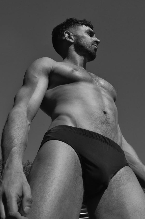 Swimwear Brief, Classic 2 - The Black - Premium Model