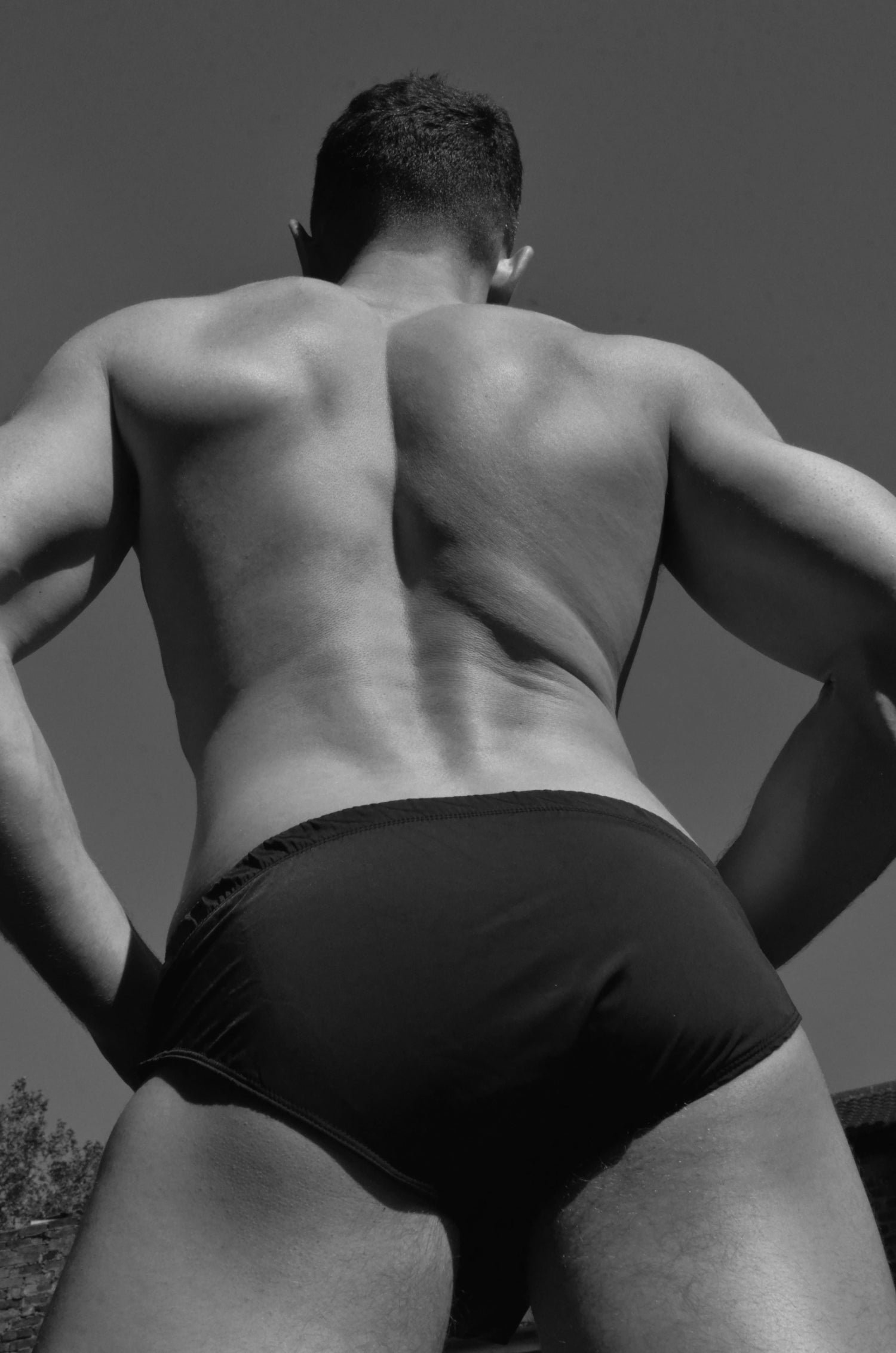 Swimwear Brief, Classic 2 - The Black - Premium Model