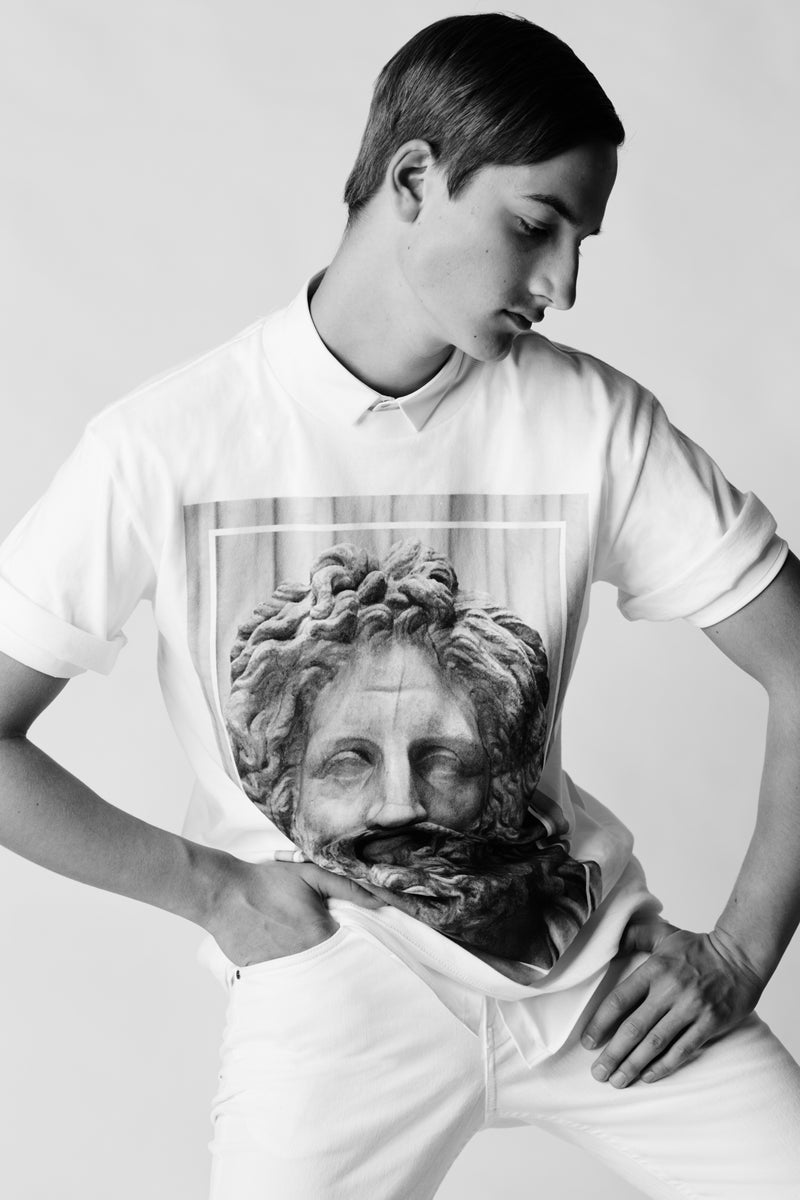 Apotheosis II - T-shirt, Portrait of Zeus