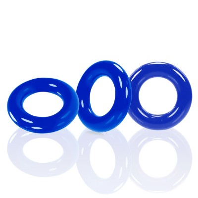 Cock Ring - Three Rings - Non-Toxic