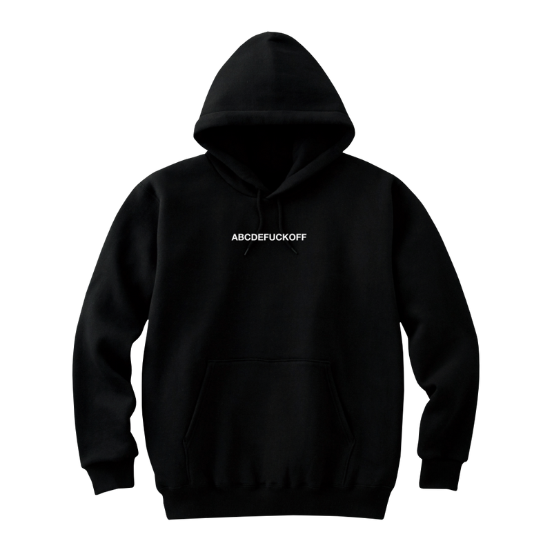 MAYL Wear - Hoodie, Abcdefuckoff - Black