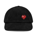 Corduroy Hat - Pixel Heart