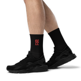 Socks - Hell - Embroidered