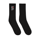 Socks - I Love Cats - Embroidered