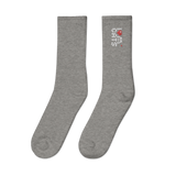 Socks - I Love Cats - Embroidered