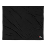 Sherpa Blanket - I Love Cats - Premium, Embroidered