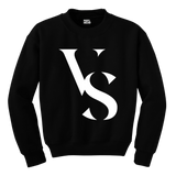 MAYL Wear- Sweatshirt, Personalized Initials Letter - Black