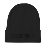 Cuffed Beanie - Selenophile - Embroidered