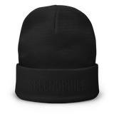 Cuffed Beanie - Selenophile - Embroidered
