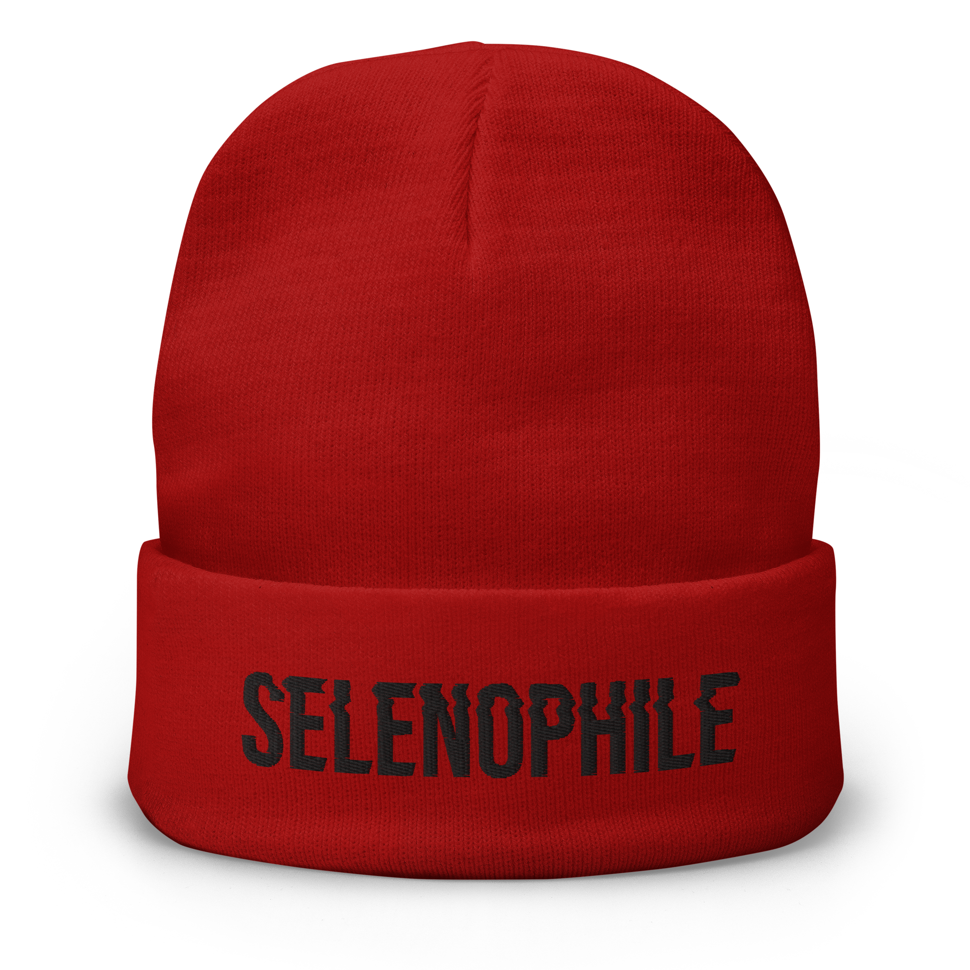Cuffed Beanie - Selenophile - Embroidered