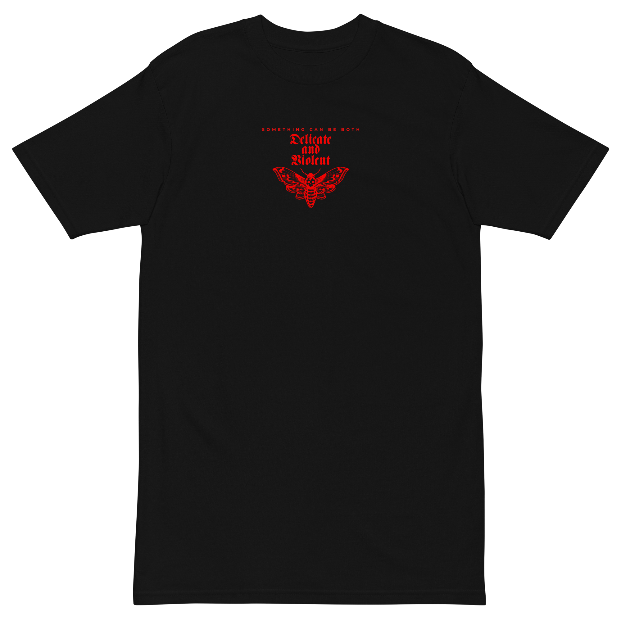 T-shirt - Delicate and Violent - Premium Heavyweight
