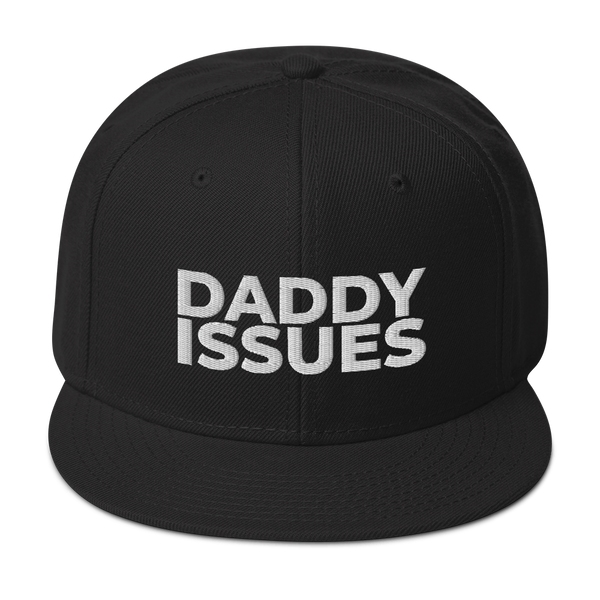 The Original Daddy - Hat, Daddy Issues - Black, Embroidered