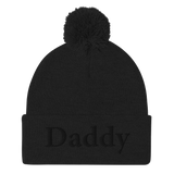 The Original Daddy - Pom-Pom Beanie - Embroidered