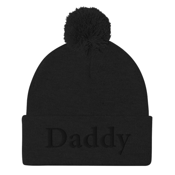 The Original Daddy - Pom-Pom Beanie - Embroidered