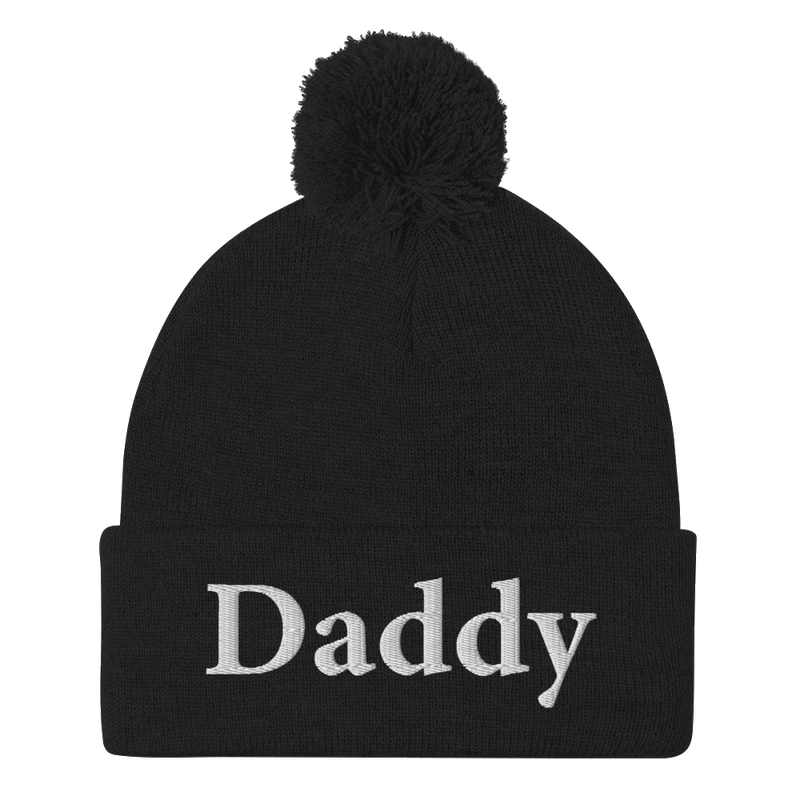 The Original Daddy - Pom-Pom Beanie - Embroidered