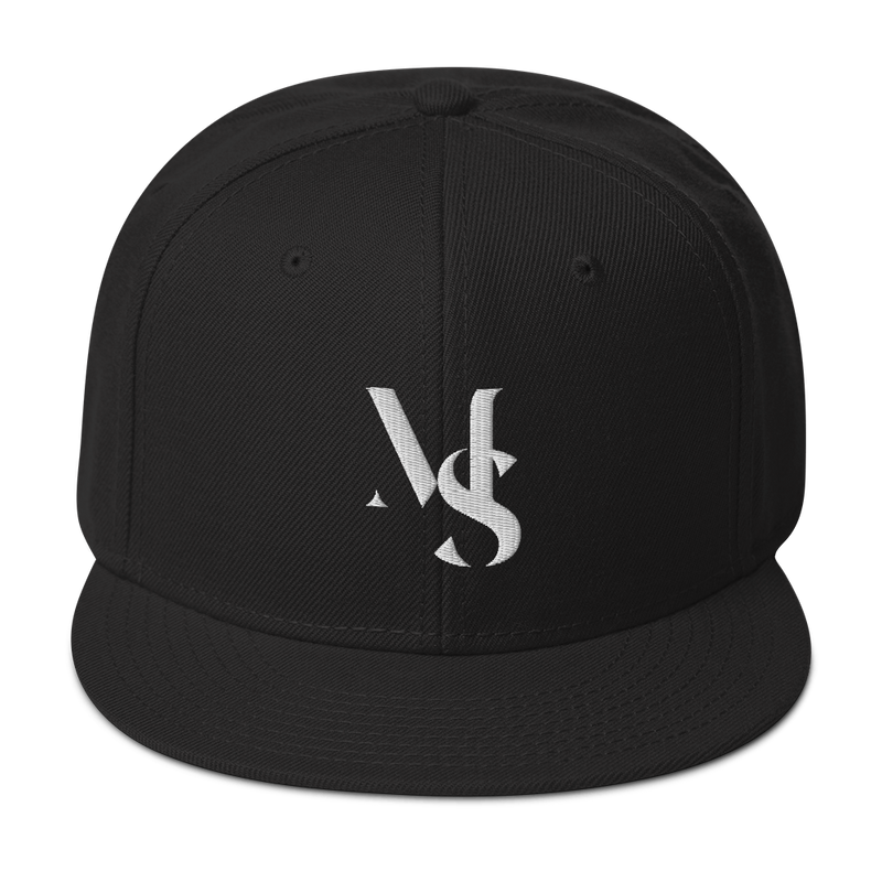 Snapback Hat - Personalized Initials Letter - Embroidered