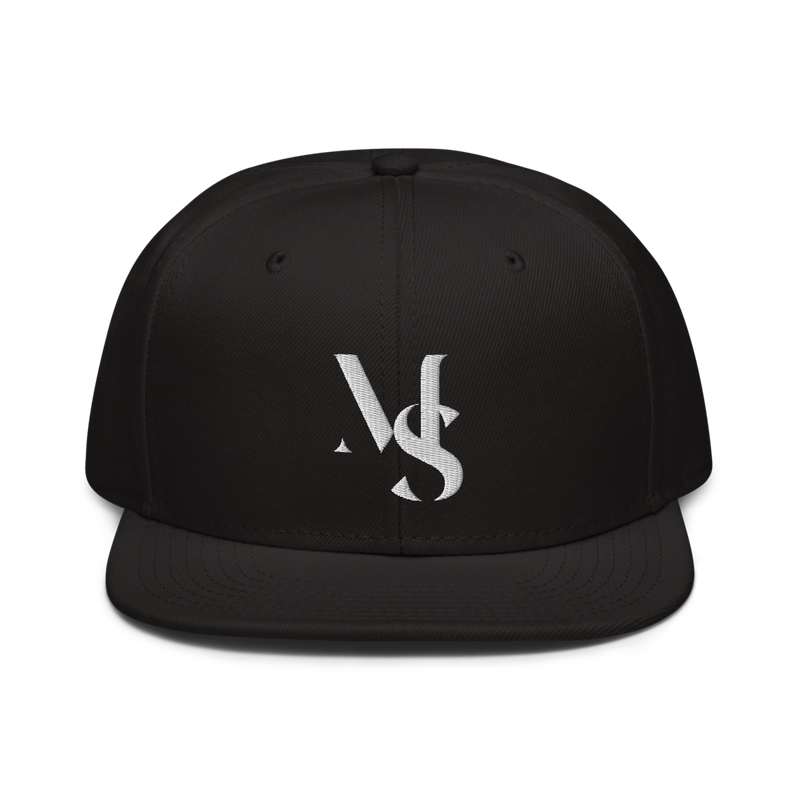 Snapback Hat - Personalized Initials Letter - Embroidered