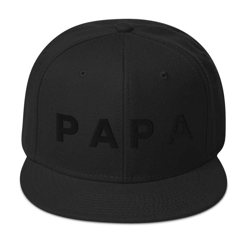 The Original Daddy - Snapback Hat, Papa - Embroidered