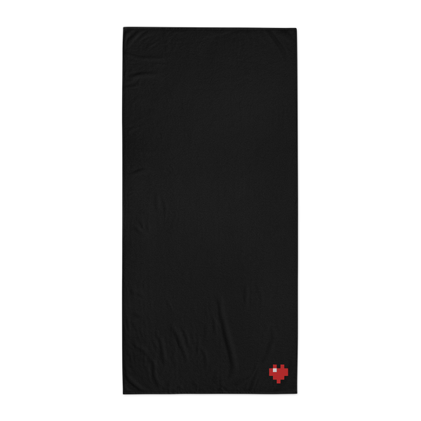 Towel - Pixel Heart - 100% Turkish Cotton