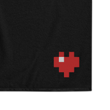 Towel - Pixel Heart - 100% Turkish Cotton