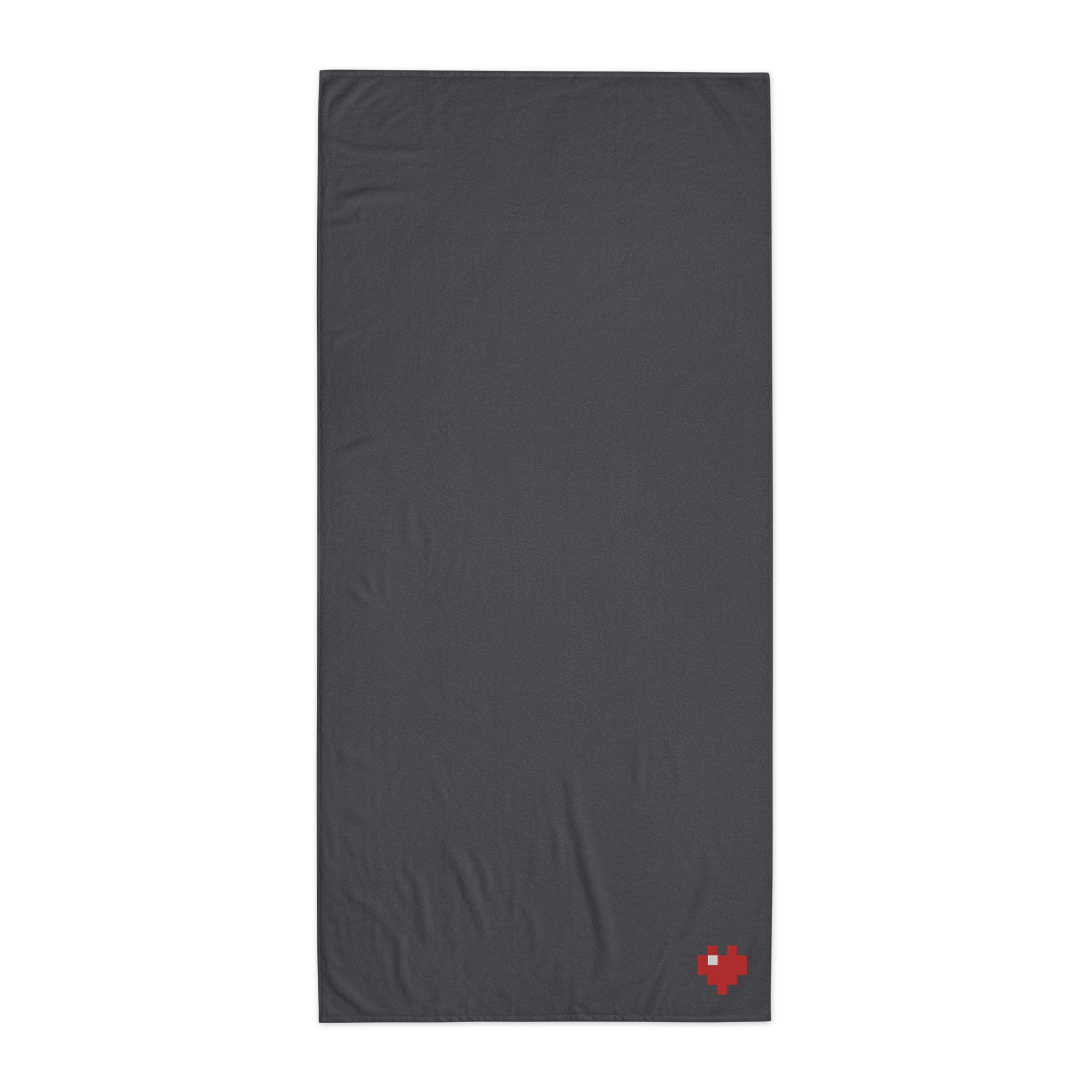 Towel - Pixel Heart - 100% Turkish Cotton